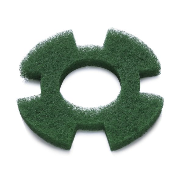 Grøn rondel grov rengøring